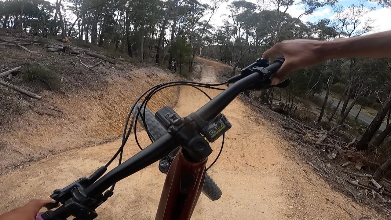Riding the Creswick MTB Trails