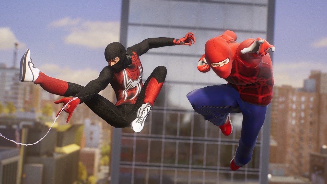 Tobey Raimi Homemade Duo Suit vs Sandman NG+ - Marvel's Spider Man 2 Gameplay PC PS5