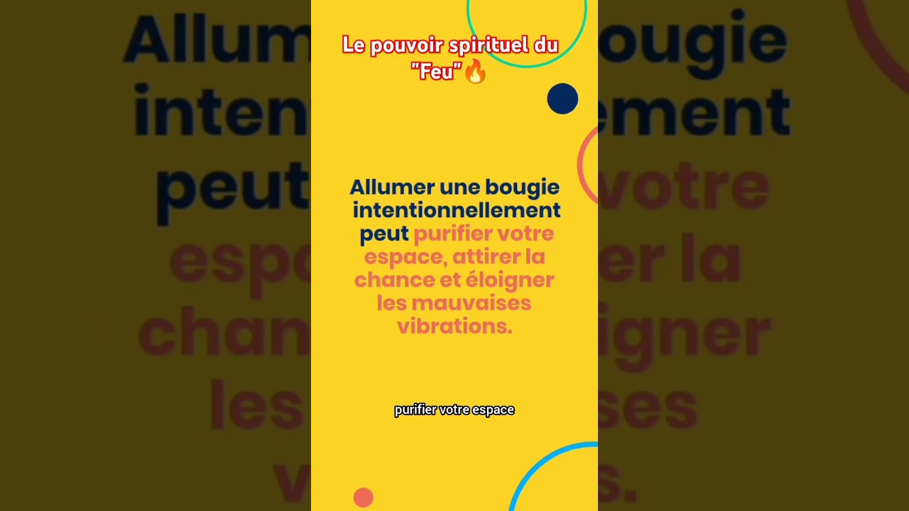 #Spiritualit&eacute; #&Eacute;nergieDuFeu #Purification #IntentionsPositives #Vibrations