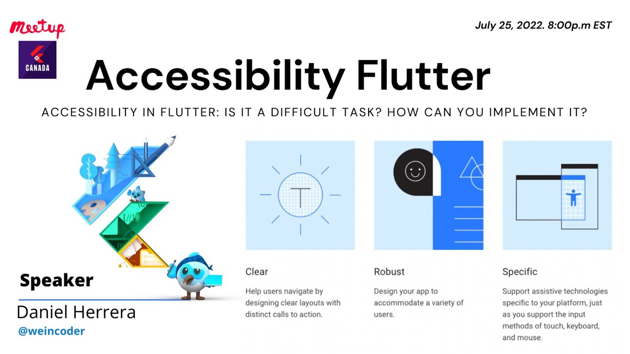 Accessibility in Flutter, How can you implement it?
