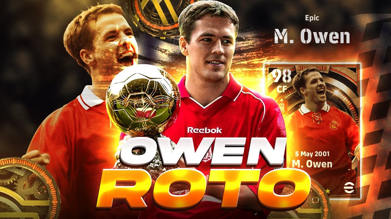 Así JUEGA MI JUGADOR FAVORITO *Owen Big Time de 100* 🤩🔥 | eFootball 2023 Mobile