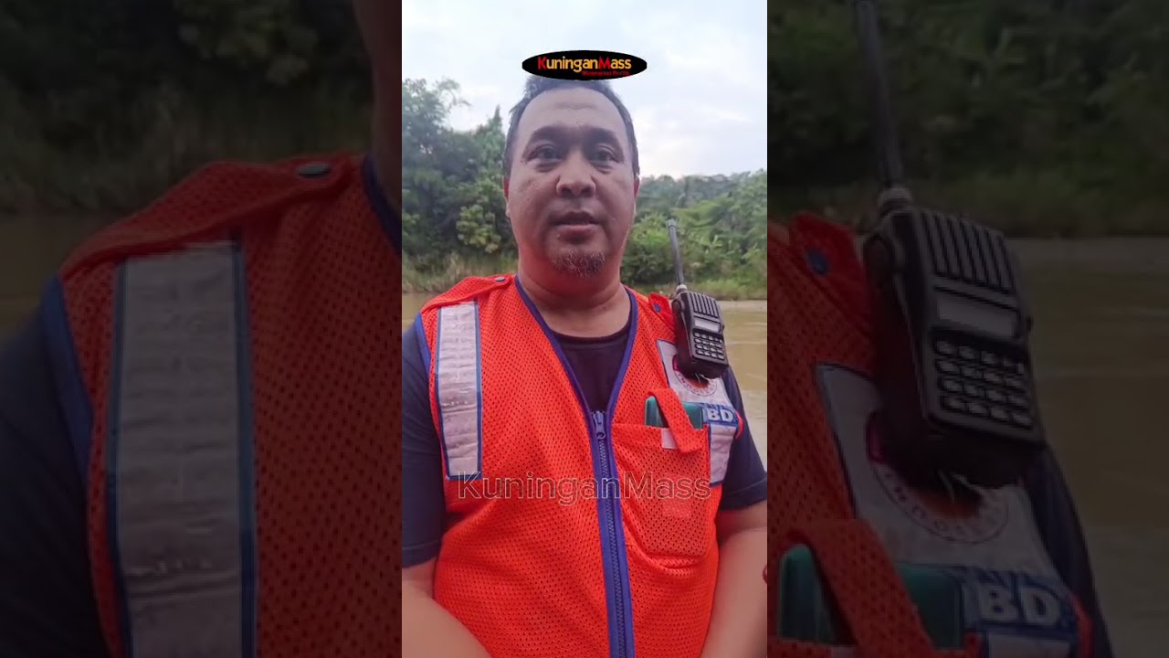 BPBD memberikan keterangan soal Anak SMP hanyut di Sungai Cisanggagrung II Rabu (10/12/2025)