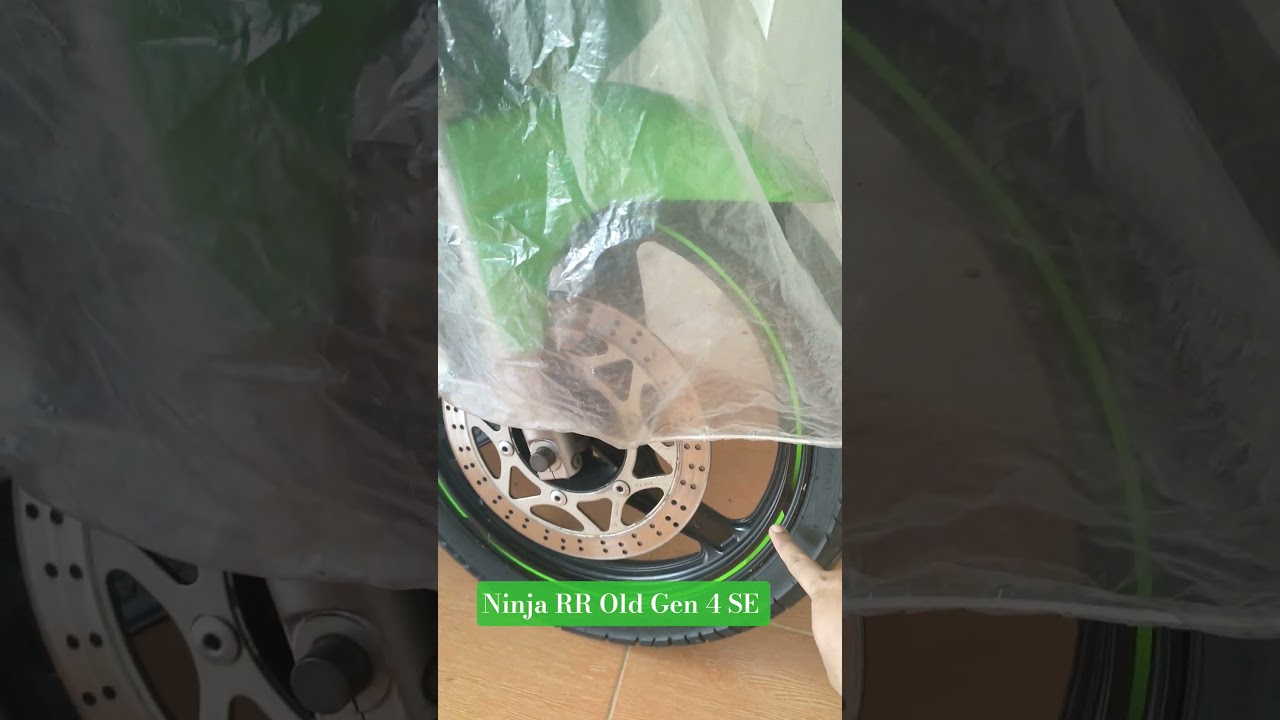 Barang langka Kawasaki Ninja RR OLD Gen 4 SE 