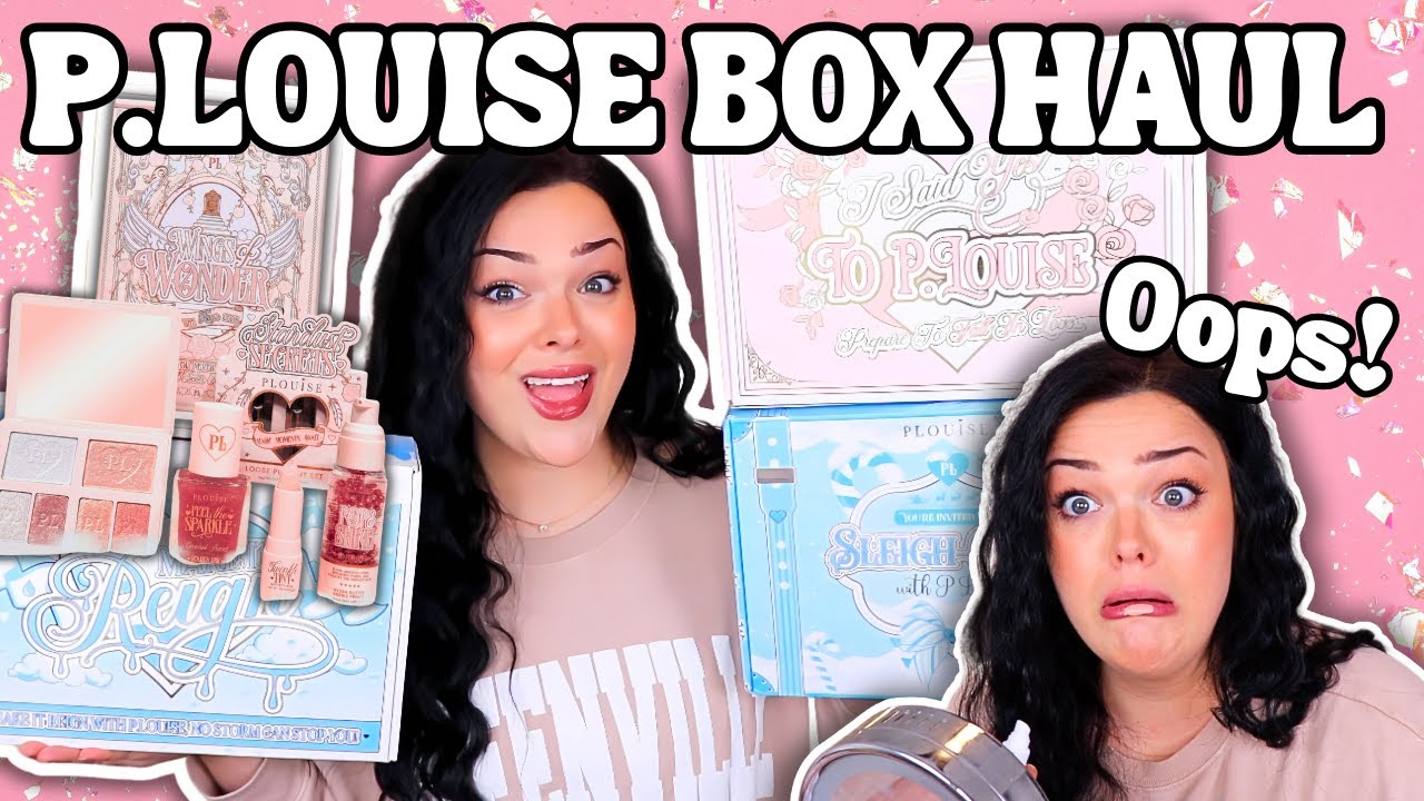 $230 Of Cute Makeup...Is it Worth it? | HUGE P.louise Budget Box Unboxing