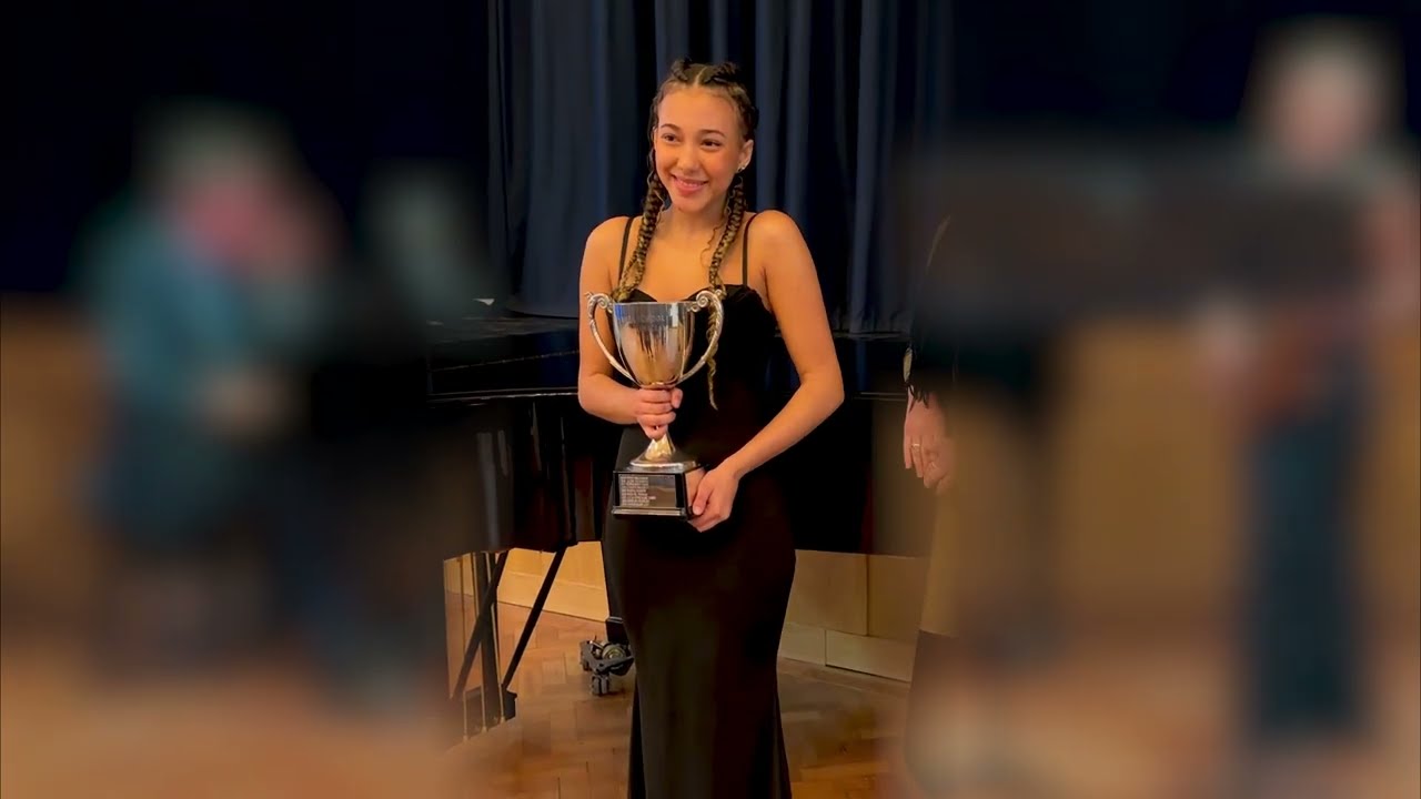 Proud Winner of a Young Musician of the Year Competition - Performing Sonata for Alto Sax- P. Woods