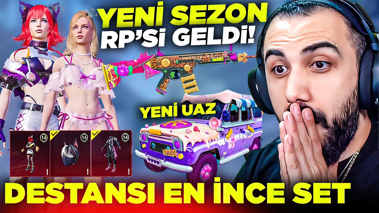 EN İYİ SEZON GELDİ! 😱 DESTANSI EN İNCE SET, BEDAVA Y&Uuml;KSELTİLEBİLİR SCAR HEPSİNİ ALDIK | PUBG MOBILE