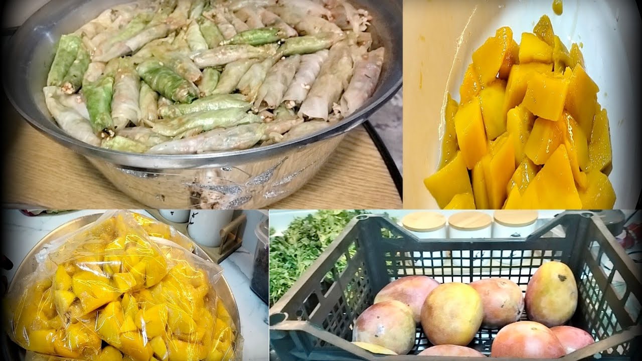 روتين بدايه الأجواء الشتويه تعالو كمان نخزن المنجا على طرقتى 