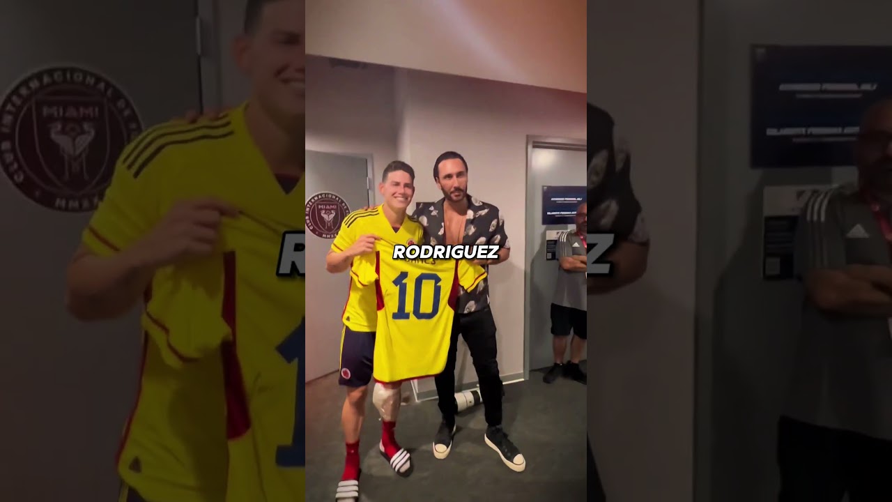 James Rodr&iacute;guez bid farewell to his country like Messi 😯🥺