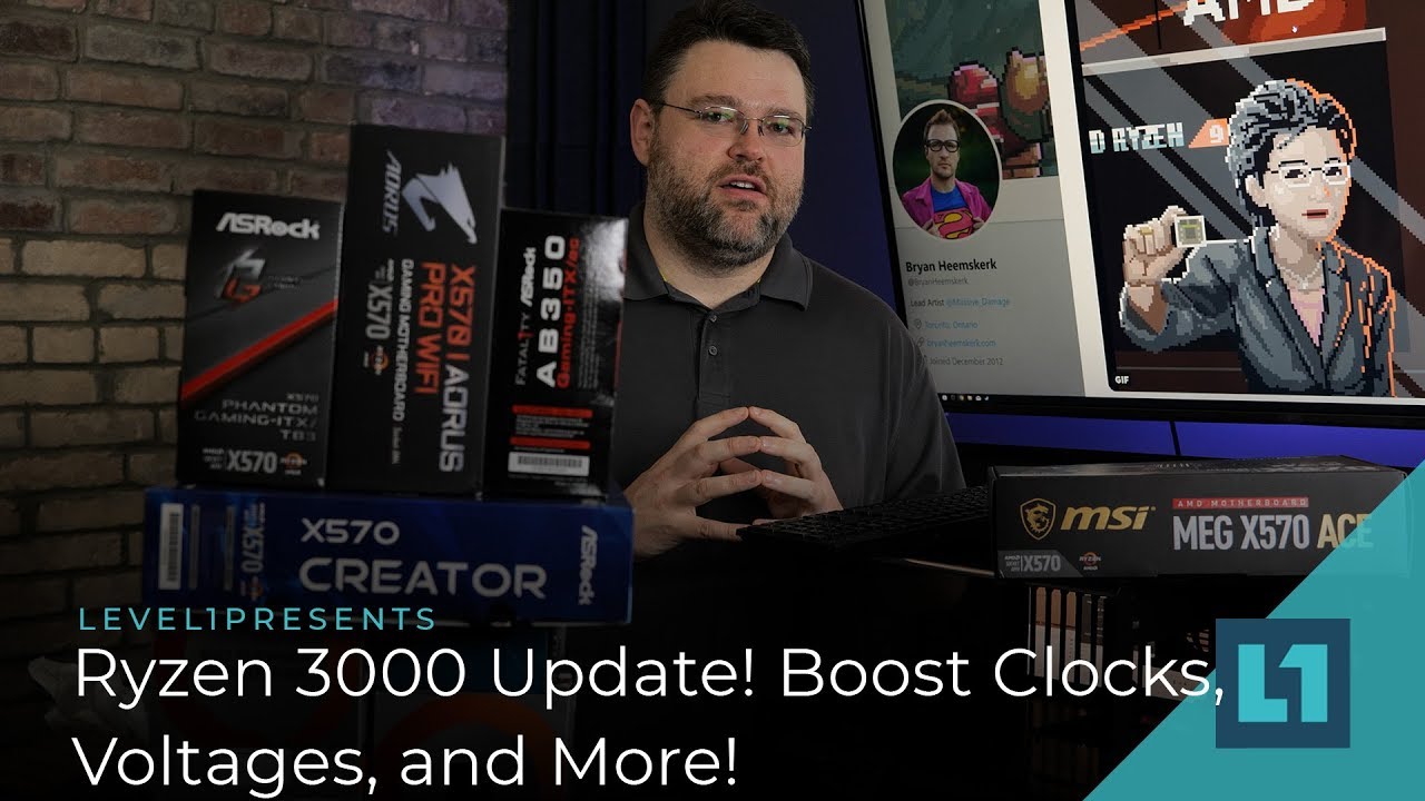 Ryzen 3000 Update! Boost Clocks, Voltages, and More!
