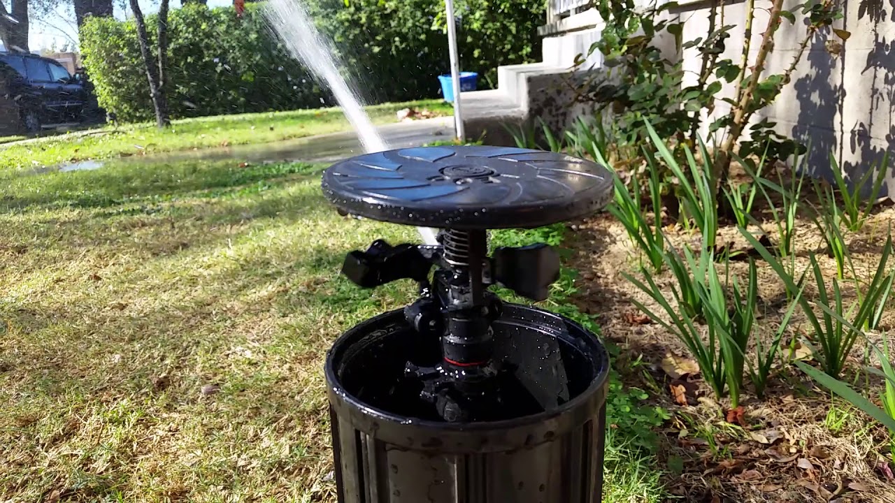 Lego/Water Whiz Pop up Impact Sprinkler With Low Gallonage Nozzle.