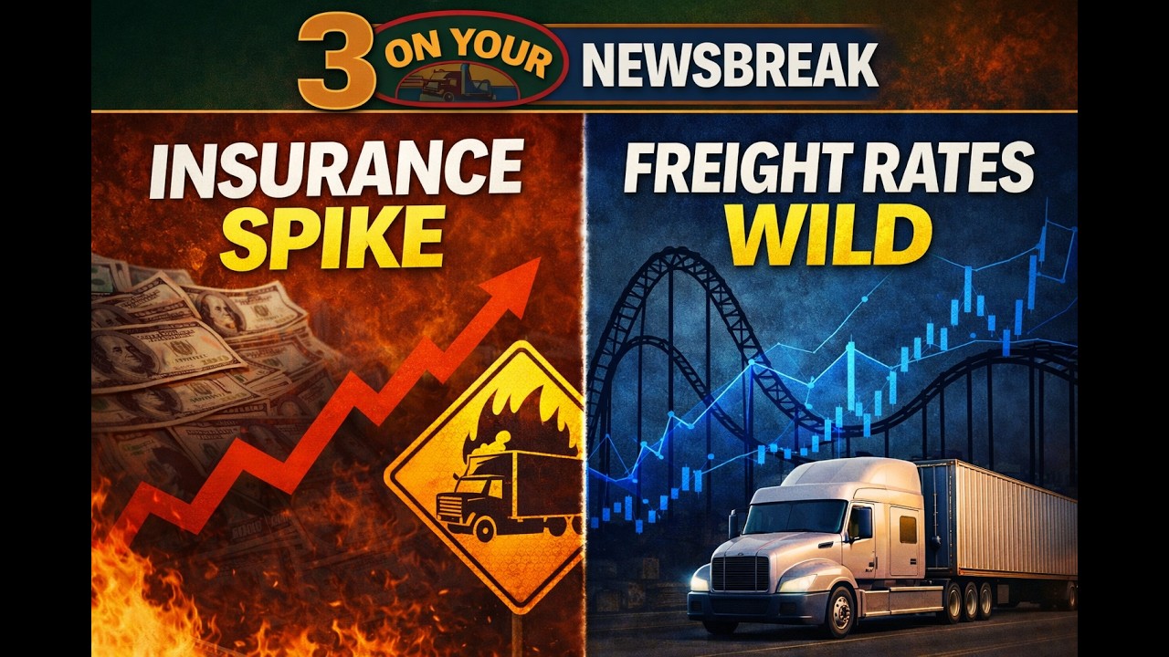Skyrocketing Insurance & Freight Rate Swings | 3 On Your 30 Newsbreak