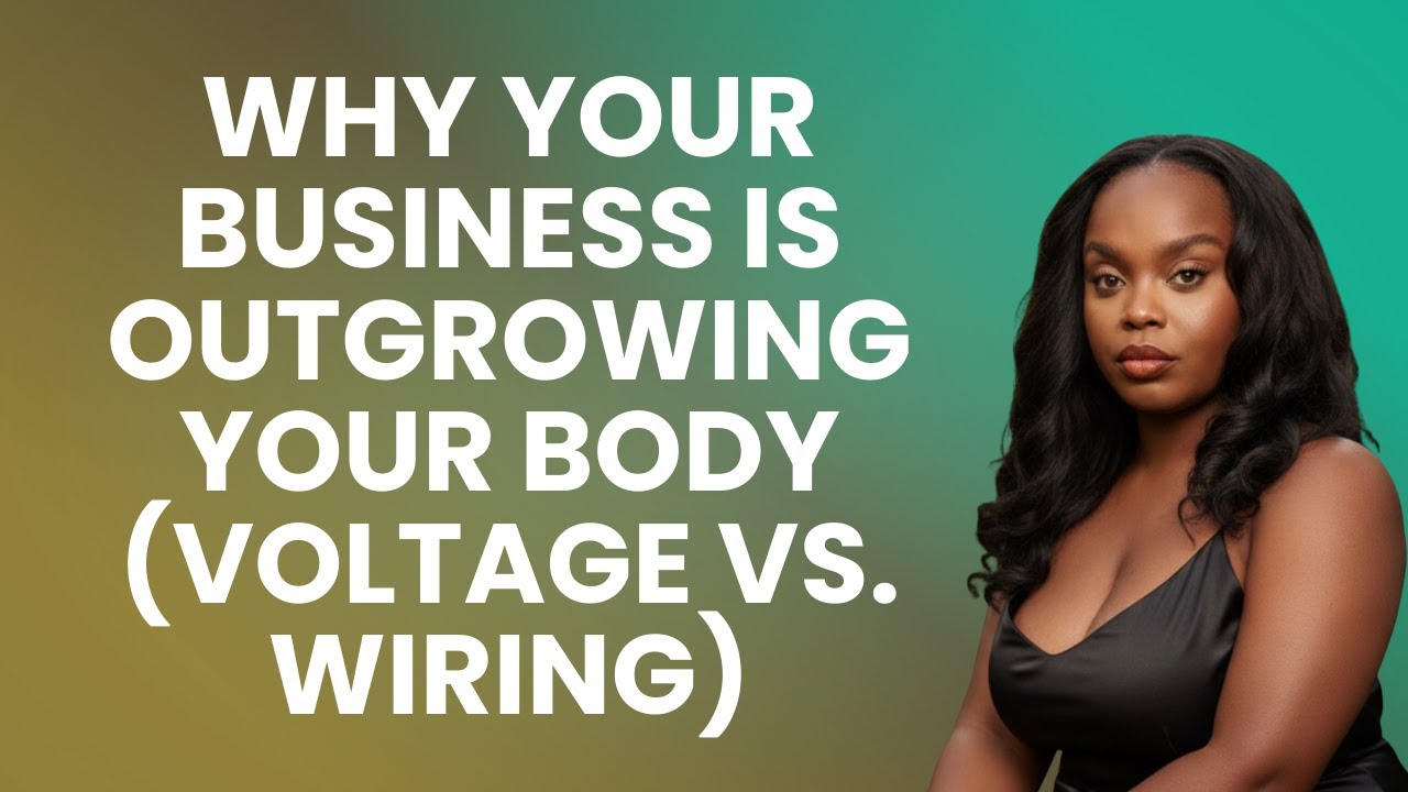Why your business is outgrowing your body (Voltage vs. Wiring)