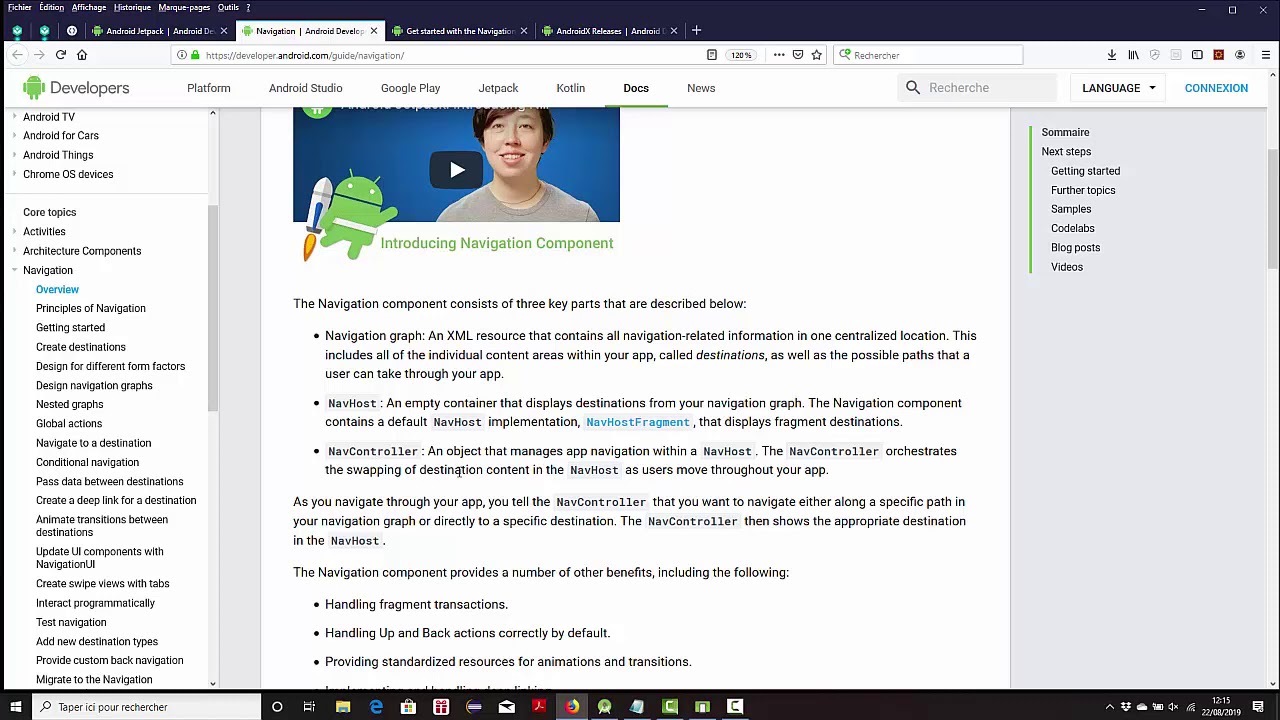 Android Architecture Components-Navigation-Java-Part#1