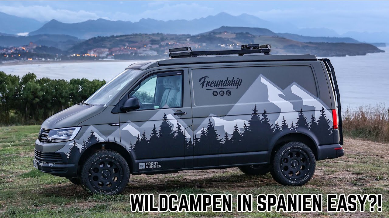 🚐 Vanlife und freistehen wird immer schwerer! Spanien Roadtrip im VW T6 Campervan! Teil 2