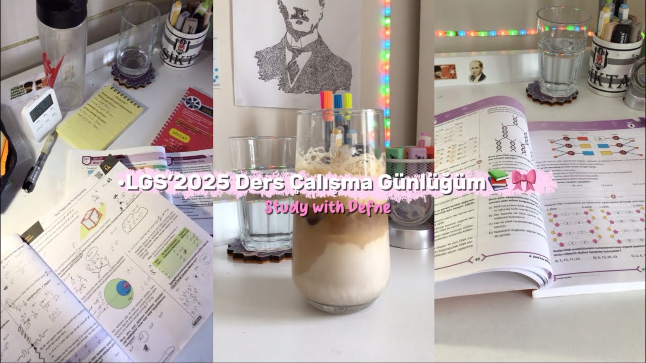 •LGS’2025 Ders Çalışma Günlüğüm📚🎀