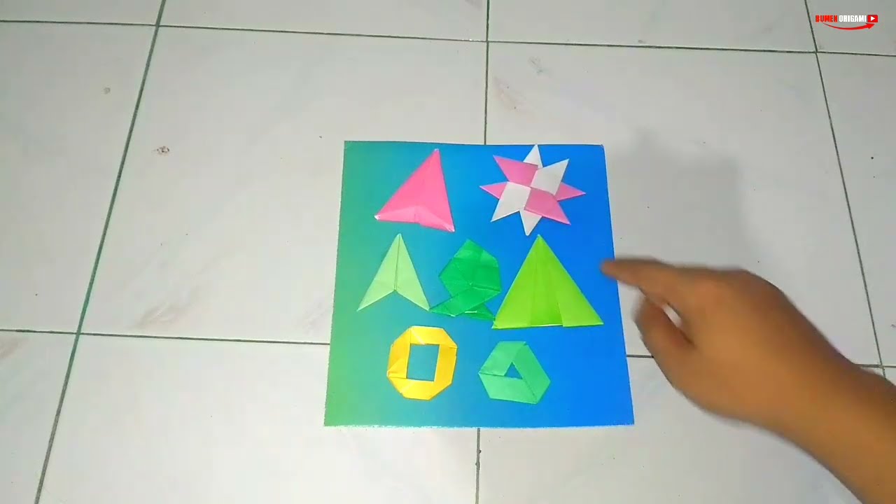 Origami weapon | Paper weapon |Ninja flying Shuriken | Flying paper flicker