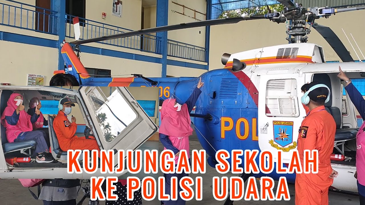 Kunjungan Sekolah ke Markas Komando Polisi Udara Pondok Cabe