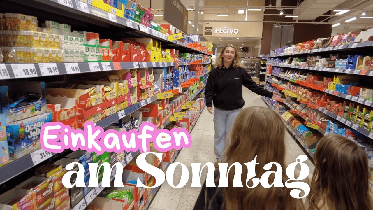 Sonntag Lebensmittel einkaufen in Tschechien | Diana Diamanta 💎