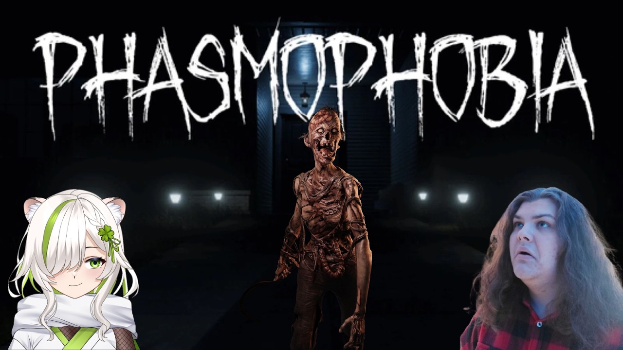 2D and 3D Team Up To Beat The Dead - Phasmophobia with @mr_melon1