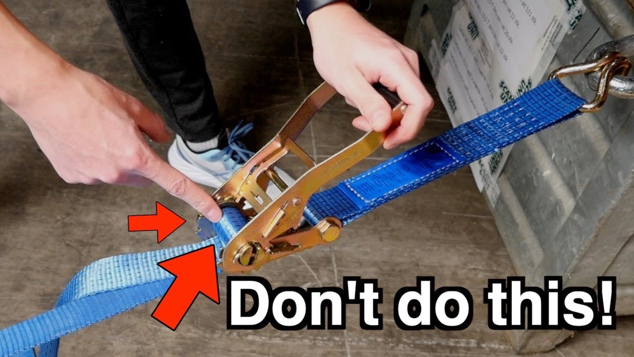 Ratchet Strap - Basic Information - Great to Know - Tutorial!