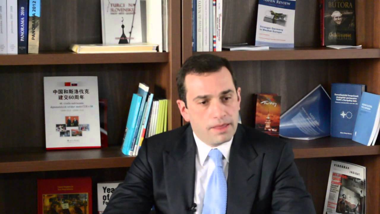 Irakli Alasania at Strategy Council talking about Russia, Ukraine and Crimea.