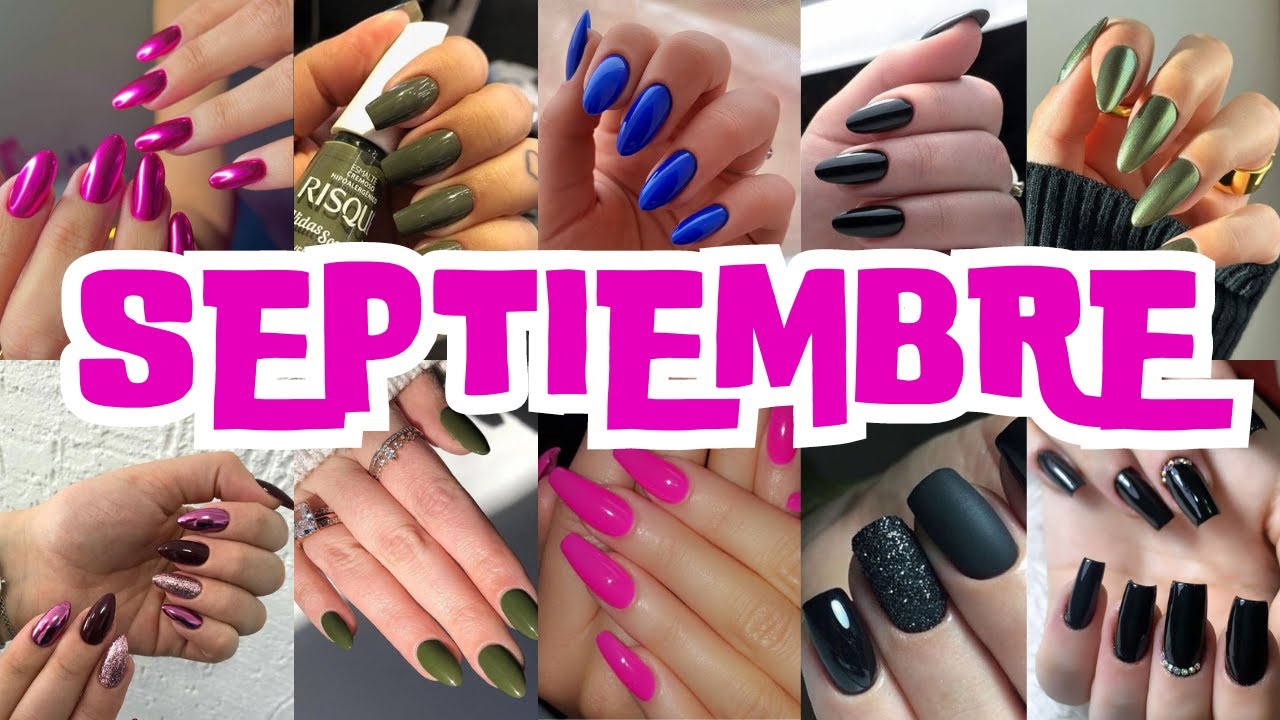 🟣 UÑAS en TENDENCIA SEPTIEMBRE según la Revista CLARA | Otoño 2024 - 2025