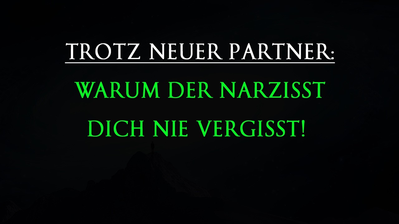 Warum der Narzisst weiterzieht, dich aber nicht aufhört zu obsessieren | Narzissmus