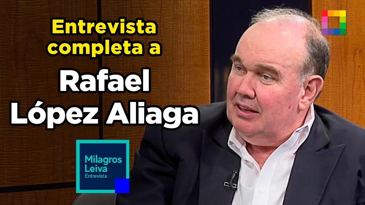 Milagros Leiva Entrevista - OCT 13 - ENTREVISTA COMPLETA A RAFAEL LÓPEZ ALIAGA | Willax