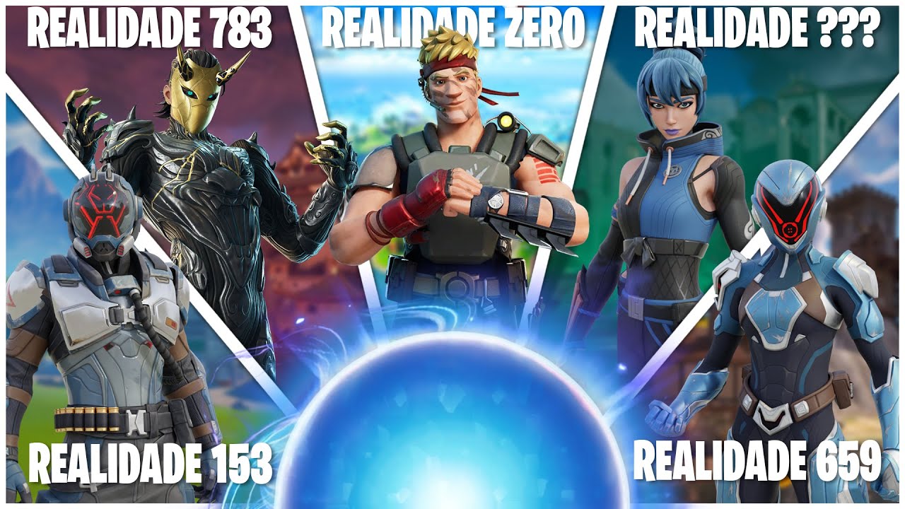 EXPLICANDO TODAS AS REALIDADES DE FORTNITE