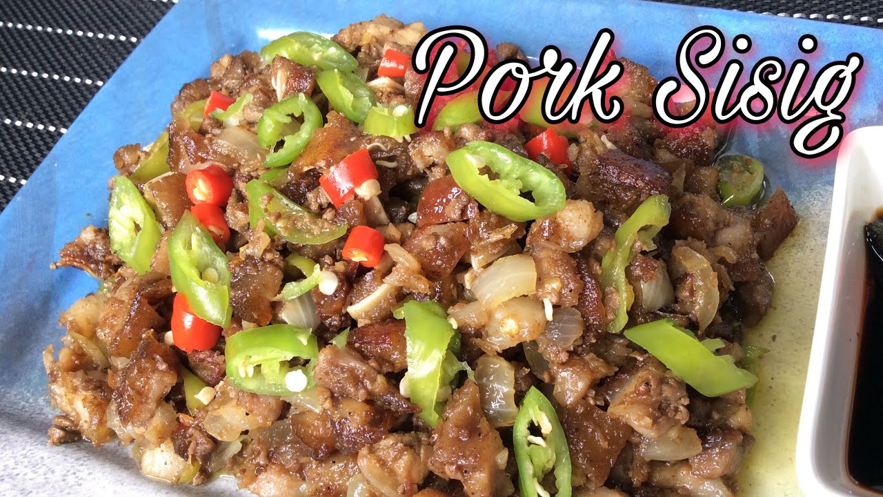 PORK SISIG l PORK SISIG TENGA NG BABOY l KAPAMPANGAN DISH I Pinoy Love Eat