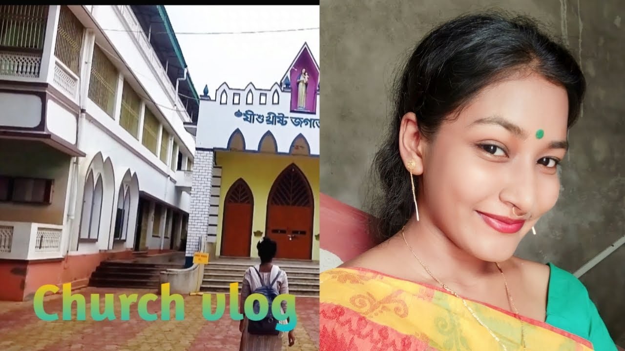 ✝️Church Vlog✝️...... Nirmal Hriday Church✨Midnapore(West)....... #JESUS💟........ Bless me always💟