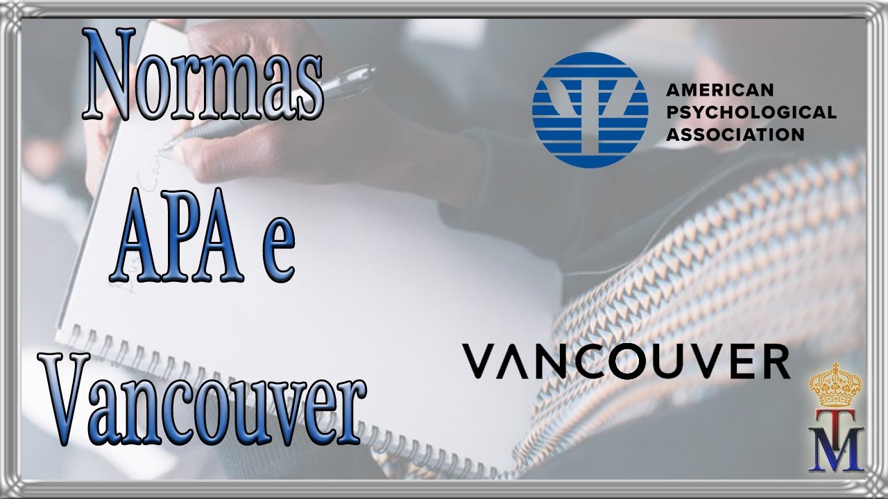 ⚙️Decifrando as Normas APA e Vancouver Qual usar e quando?