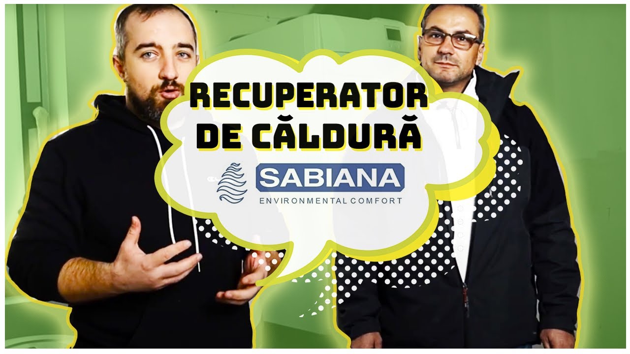 Recuperator de caldura SABIANA Energy Smart