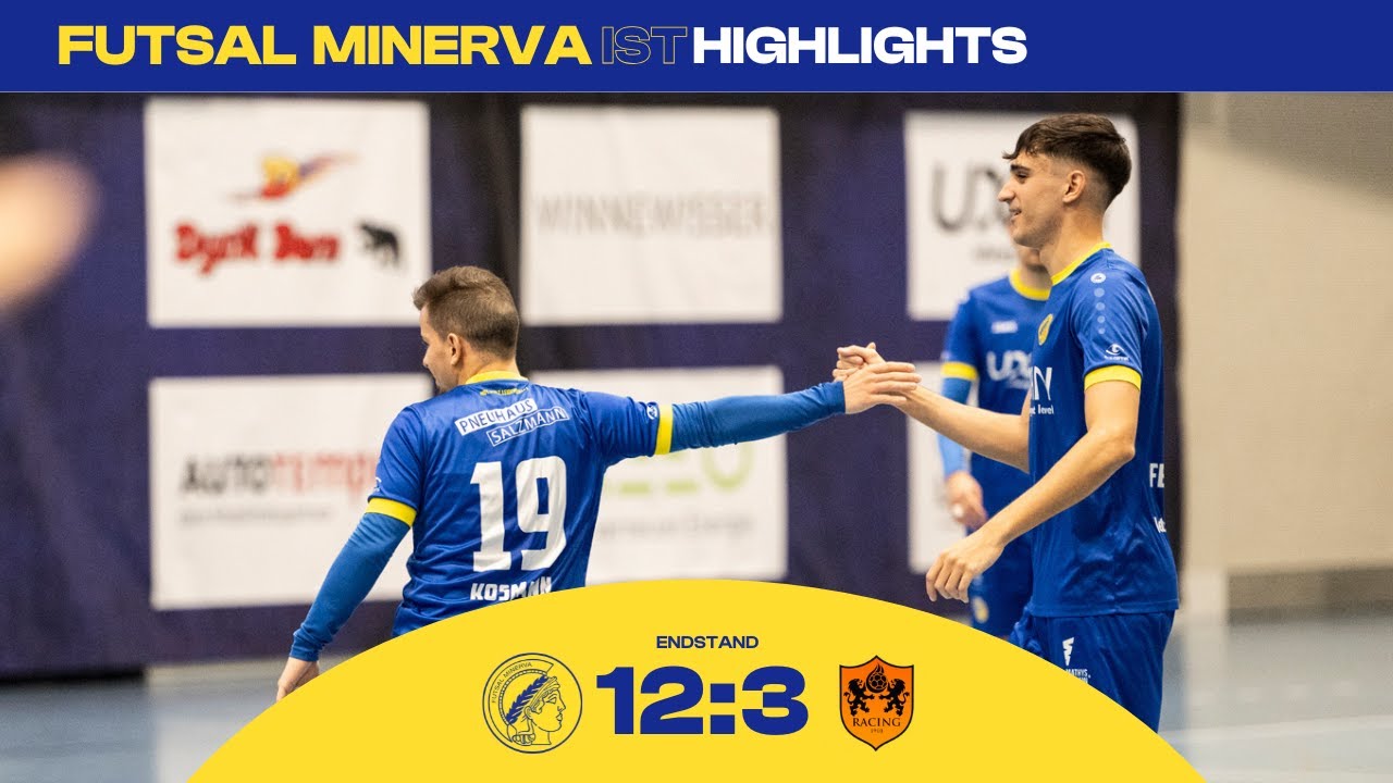 Highlights Futsal Minerva vs. Racing Club Lausanne (12:3) - 07.12.2025
