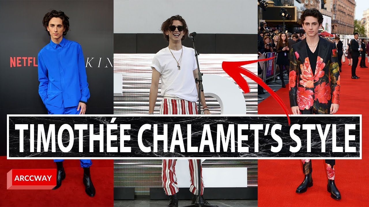 How to Dress Like Timothée Chalamet! 3 EASY STEPS! - Men's Fashion Inspiration