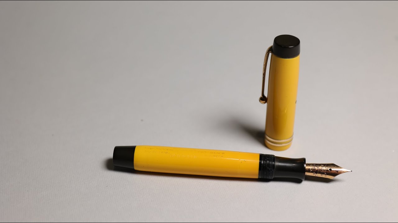 Parker Duofold junior vintage fountain pen