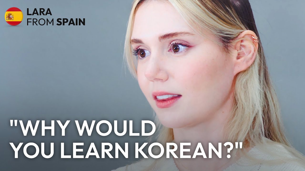When people aren't supportive of your Korean learning | Lara from Spain