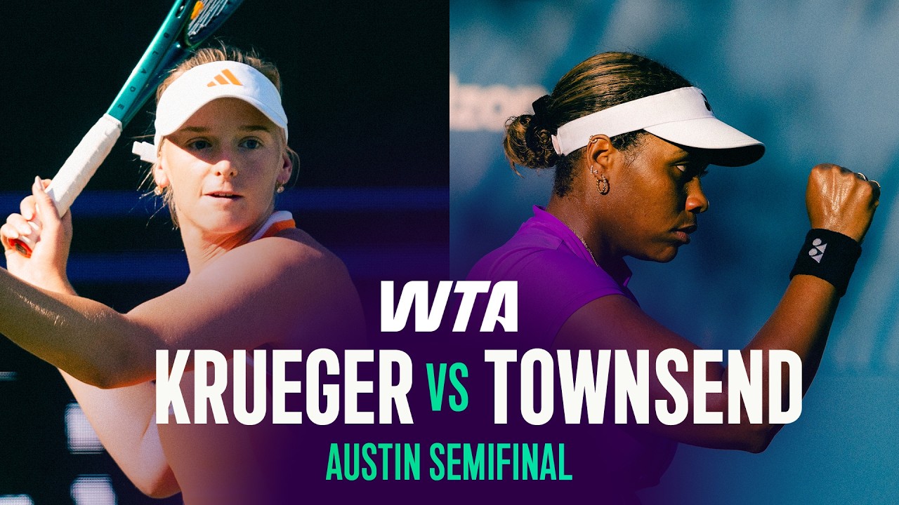 Ashlyn Krueger vs. Taylor Townsend | 2026 Austin Semifinals | WTA Match Highlights