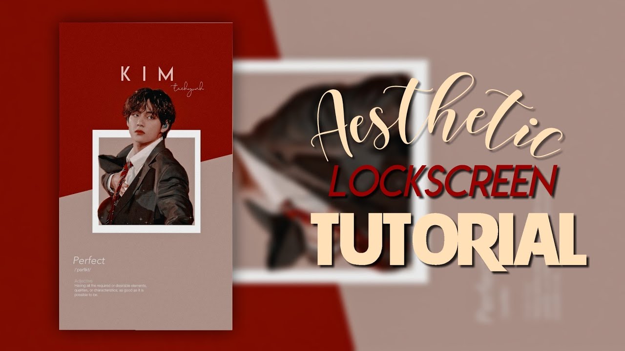 k-pop wallpaper aesthetic tutorial (PicsArt)