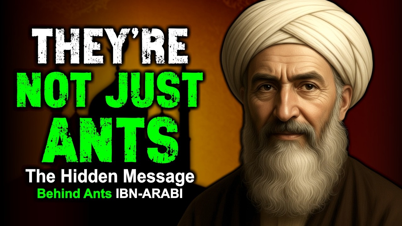 The Hidden Message Behind Ants &mdash; Ibn Arabi&rsquo;s Shocking Wisdom