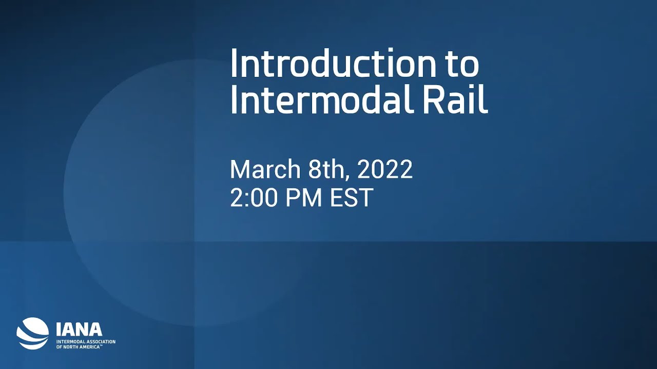 Introduction to Intermodal Rail