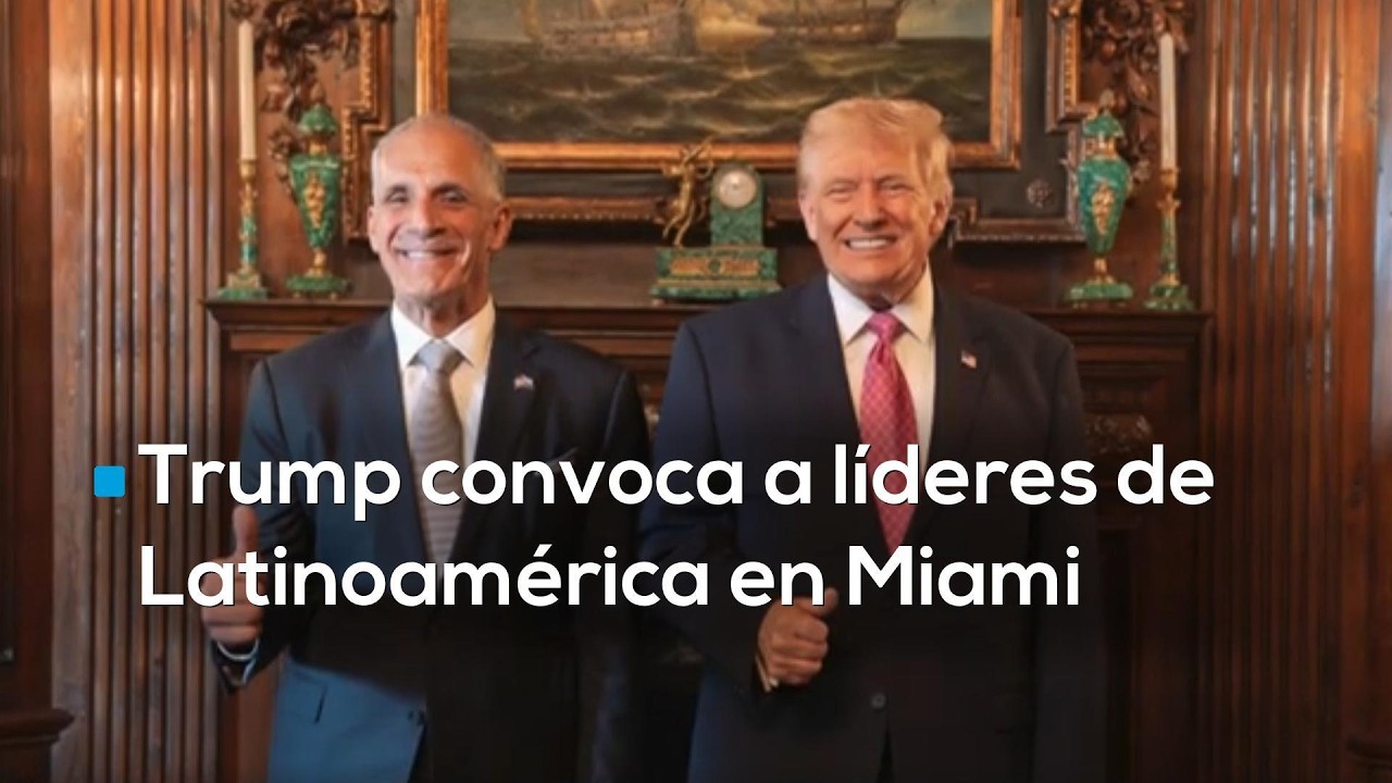 #AgendaMundial | Donald Trump convoca a Latinoamérica en Florida y no para la ofensiva contra Irán