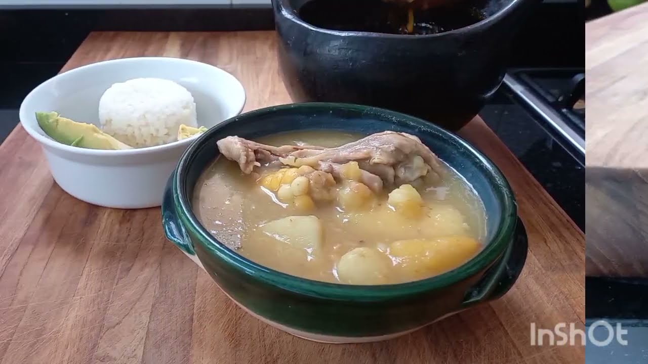 Delicioso SANCOCHO DE POLLO casero fácil de hacer 