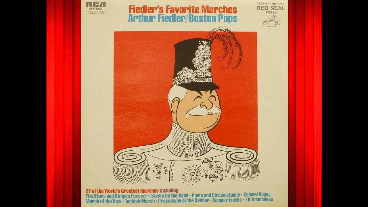 French Military March (Saint Saëns) - Fiedler, Boston Pops