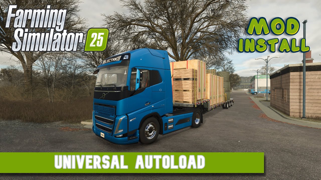 Universal Autoload MOD for FS25 | How to Use and Install