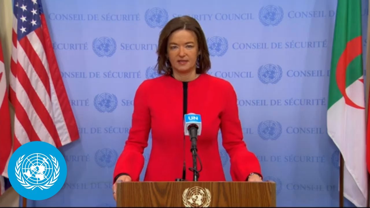 Slovenia on Middle East - Media Stakeout | United Nations