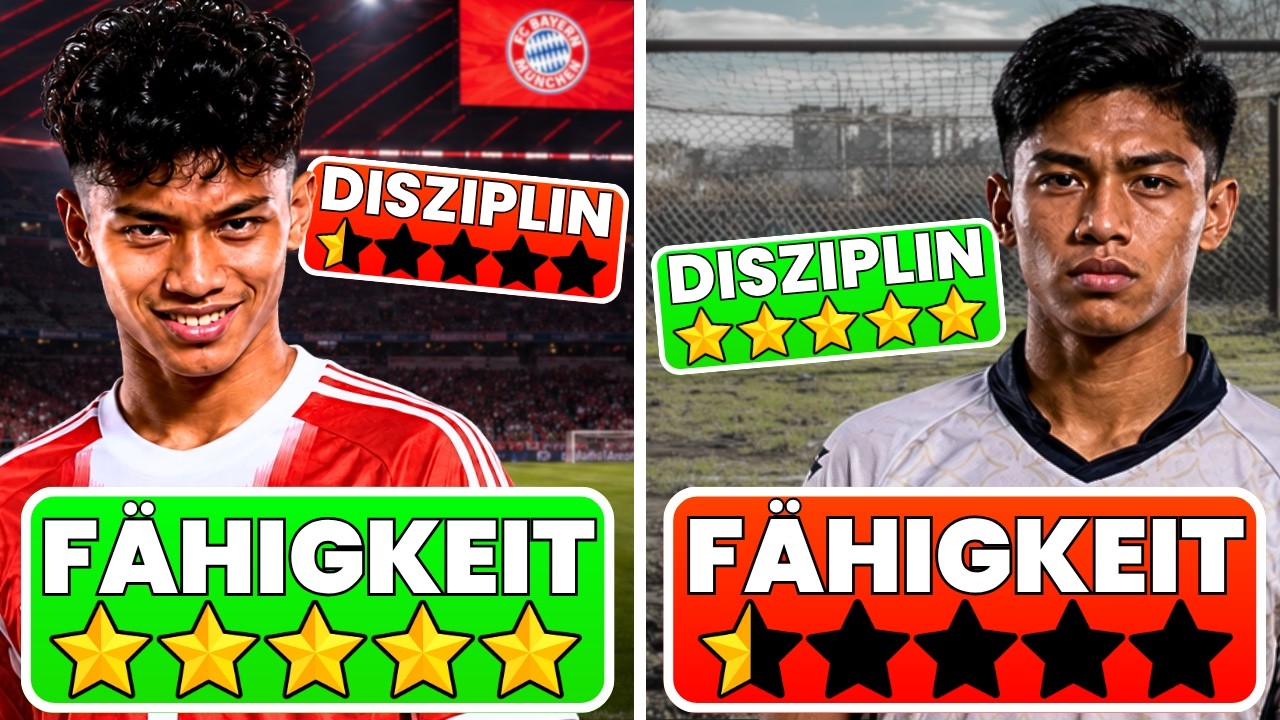 TALENT VS DISZIPLIN - Wer Gewinnt?