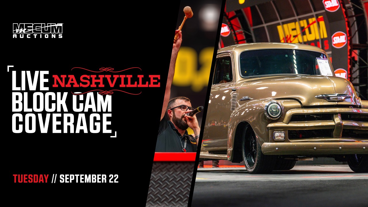 Mecum Nashville Live Block Cam // Tuesday, September 22, 2026