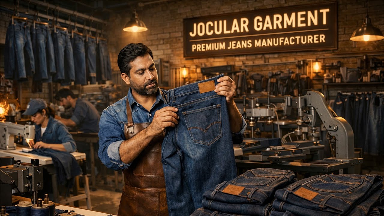 NEW JEANS MANUFACTURER ON CHANNEL / PREMIUM KHOKRA JEANS / JOCULAR GARMENT