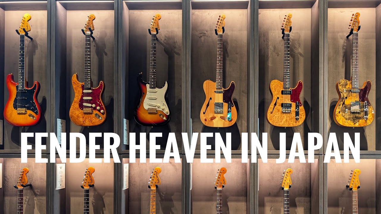 Fender Flagship Store TOUR - Shibuya, Tokyo